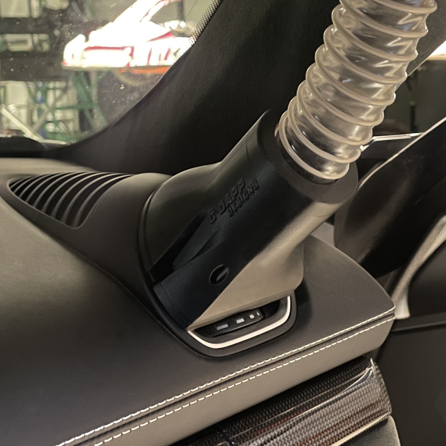 G-Dapp Designs HX3 Porsche 718 Cayman GT4 AC Clip In Dash Duct