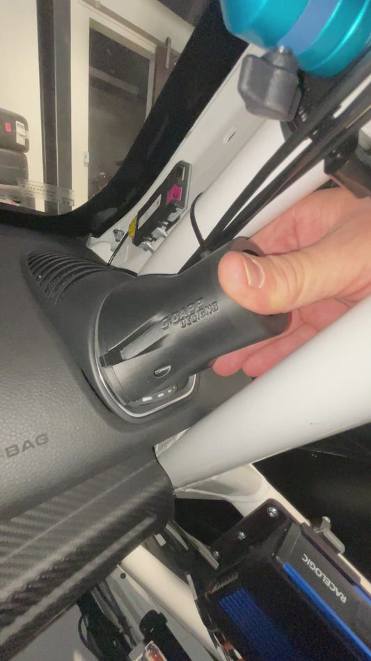 G-Dapp Designs HX3 Porsche 718 Cayman GT4 AC Clip In Dash Duct